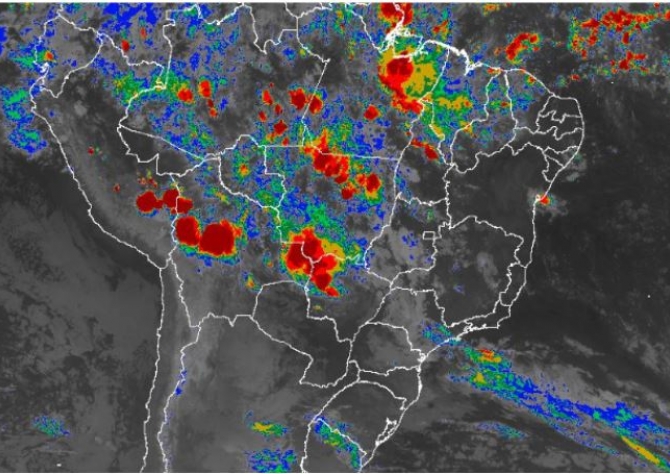 Tempo: Chuvas retornam ao Sul e RS tem alerta nesta 5ª de tempestade com 100 mm/dia, ventos e granizo